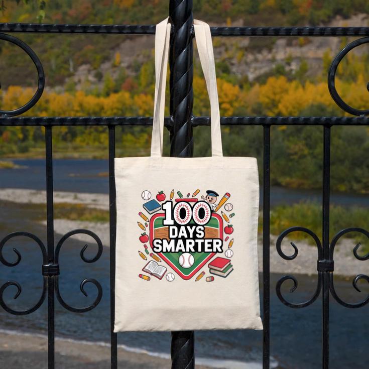 100 Day Baseball School Sports Kids Canvas Tote Bag 100 Day Baseball School Sports Kids Canvas Tote Bag