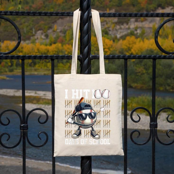 100 Days Of School Boys Kids 100th Day Balls Baseball Kids Canvas Tote Bag 100 Days Of School Boys Kids 100th Day Balls Baseball Kids Canvas Tote Bag