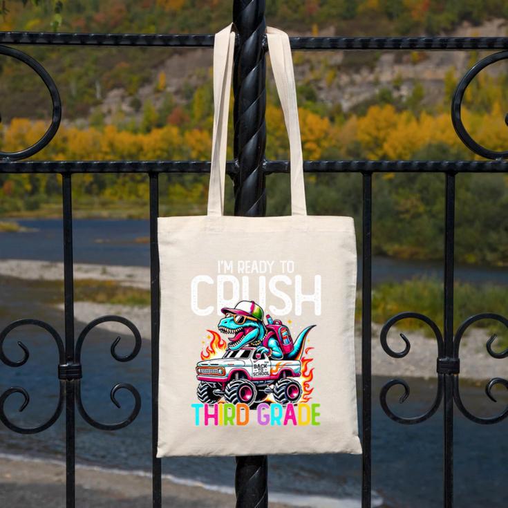 3rd Grade Back To School Kids Ready To Crush Third Grade Premium Tri-Blend Canvas Tote Bag 3rd Grade Back To School Kids Ready To Crush Third Grade Premium Tri-Blend Canvas Tote Bag