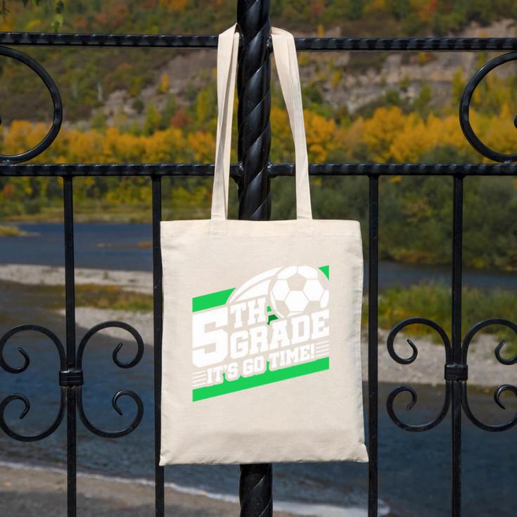 5th Grade Soccer Back To School First Day Of 5th Grade Performance Canvas Tote Bag 5th Grade Soccer Back To School First Day Of 5th Grade Performance Canvas Tote Bag