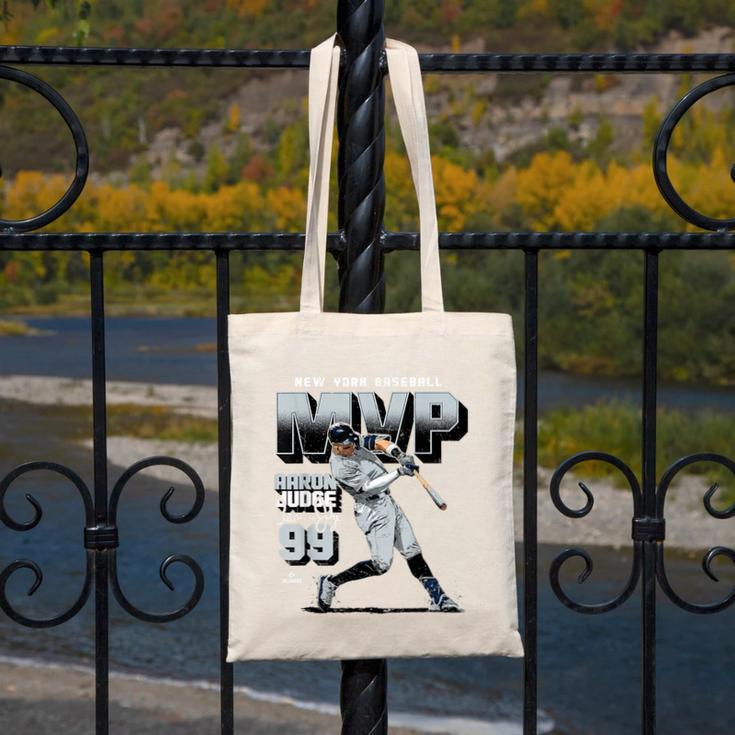 Aaron Judge New York Y Baseball 2025 AL MVP MLBAJMVPM Canvas Tote Bag