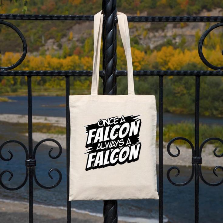 Always A Falcon Back To School Spirit Canvas Tote Bag