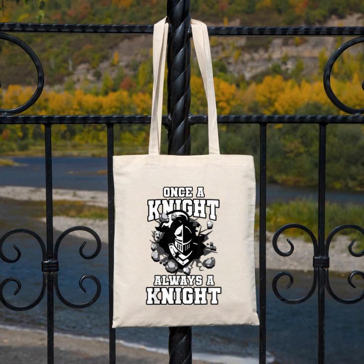 Always A Knight Back To School Spirit Canvas Tote Bag