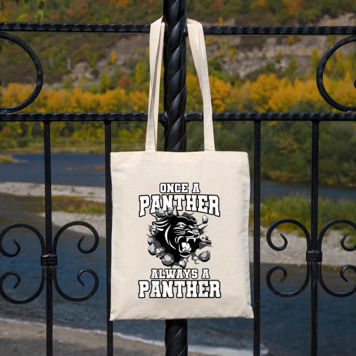 Always A Panther Back To School Spirit Canvas Tote Bag Always A Panther Back To School Spirit Canvas Tote Bag