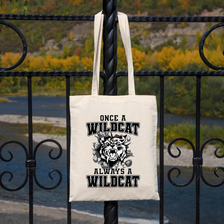 Always A Wildcat Back To School Spirit Canvas Tote Bag Always A Wildcat Back To School Spirit Canvas Tote Bag