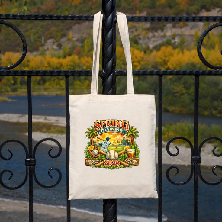 Awesome Spring Trainings 2026 Baseball Arizona Florida Canvas Tote Bag