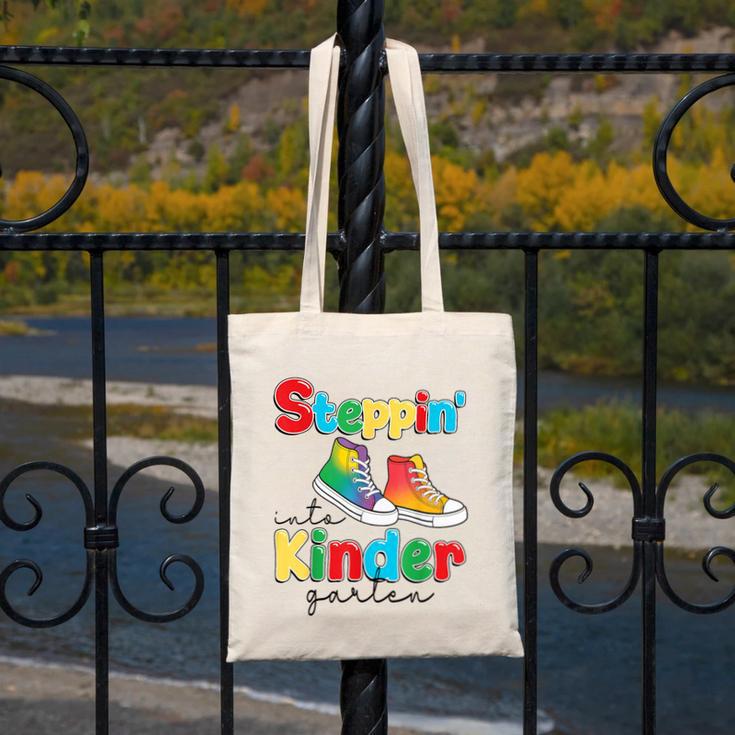 Back To School Girls Boys First Day Of Kindergarten Canvas Tote Bag