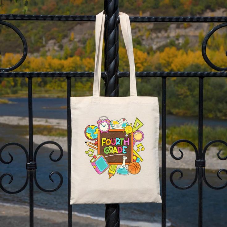 Back To School Hello Fourth Grade Team 4th Grade Boys Girls Canvas Tote Bag Back To School Hello Fourth Grade Team 4th Grade Boys Girls Canvas Tote Bag