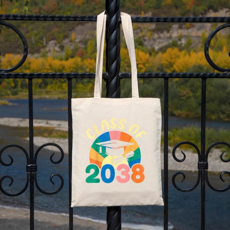 Back To School Pre-K Kindergarten Graduation Class Of 2038 Canvas Tote Bag Back To School Pre-K Kindergarten Graduation Class Of 2038 Canvas Tote Bag