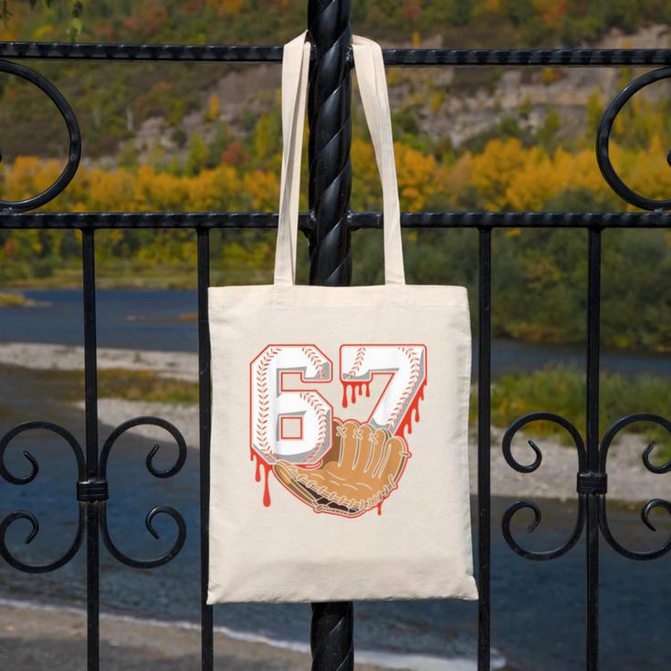 Baseball 67 Six Seven Alpha Slang 6 7 Meme Kids Teachers Boy Canvas Tote Bag Baseball 67 Six Seven Alpha Slang 6 7 Meme Kids Teachers Boy Canvas Tote Bag