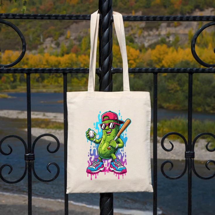 Baseball Ice Cream Drip Boys And Girls Batter Game Day Canvas Tote Bag Baseball Ice Cream Drip Boys And Girls Batter Game Day Canvas Tote Bag