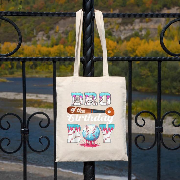 Baseball Ice Cream Drip Bro Of The Birthday Boy Canvas Tote Bag Baseball Ice Cream Drip Bro Of The Birthday Boy Canvas Tote Bag
