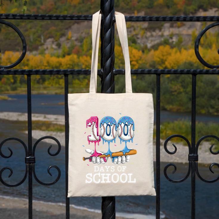 Baseball Player 100 Days Of School Sports Ice Cream Drip Premium Tri-Blend Canvas Tote Bag Baseball Player 100 Days Of School Sports Ice Cream Drip Premium Tri-Blend Canvas Tote Bag