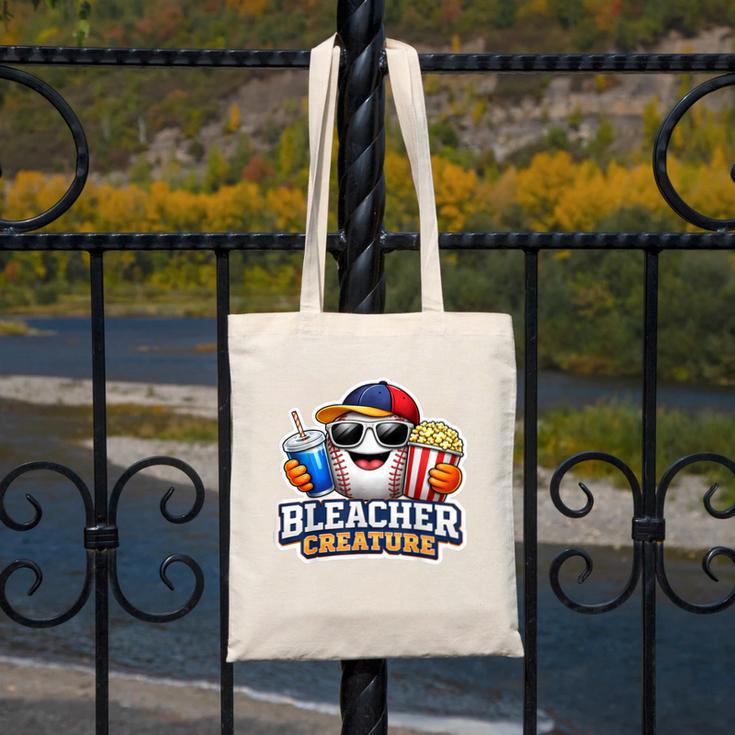 Bleacher Creature Baseball Fan Supporter Game Day Ball Canvas Tote Bag Bleacher Creature Baseball Fan Supporter Game Day Ball Canvas Tote Bag