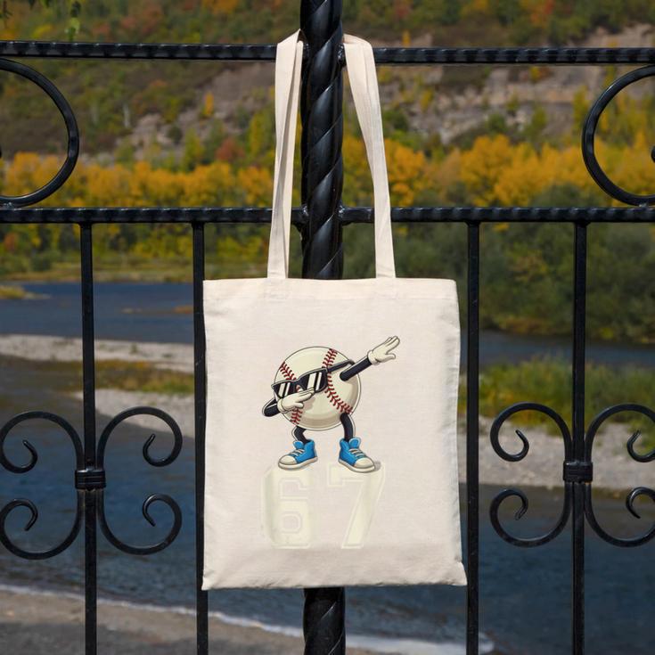Boys Kids 67 Six Seven Sunglasses Dabbing Baseball Lover Canvas Tote Bag Boys Kids 67 Six Seven Sunglasses Dabbing Baseball Lover Canvas Tote Bag