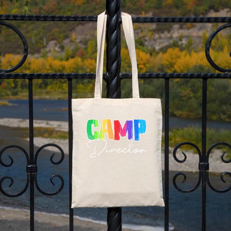 Camp Director Counselor Camper Camping Back To School Canvas Tote Bag Camp Director Counselor Camper Camping Back To School Canvas Tote Bag