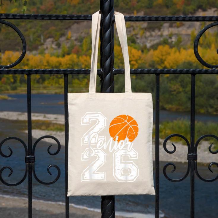 Class Of 2026 Basketball Senior 2026 Back To School Canvas Tote Bag Class Of 2026 Basketball Senior 2026 Back To School Canvas Tote Bag