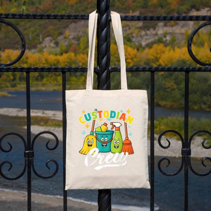 Custodial Crew Back To School Custodial Staff Canvas Tote Bag Custodial Crew Back To School Custodial Staff Canvas Tote Bag