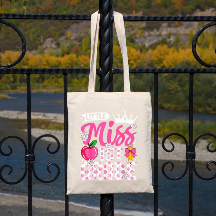 Cute Back To School 1st Grade Girls Kids First Day Of School Canvas Tote Bag Cute Back To School 1st Grade Girls Kids First Day Of School Canvas Tote Bag
