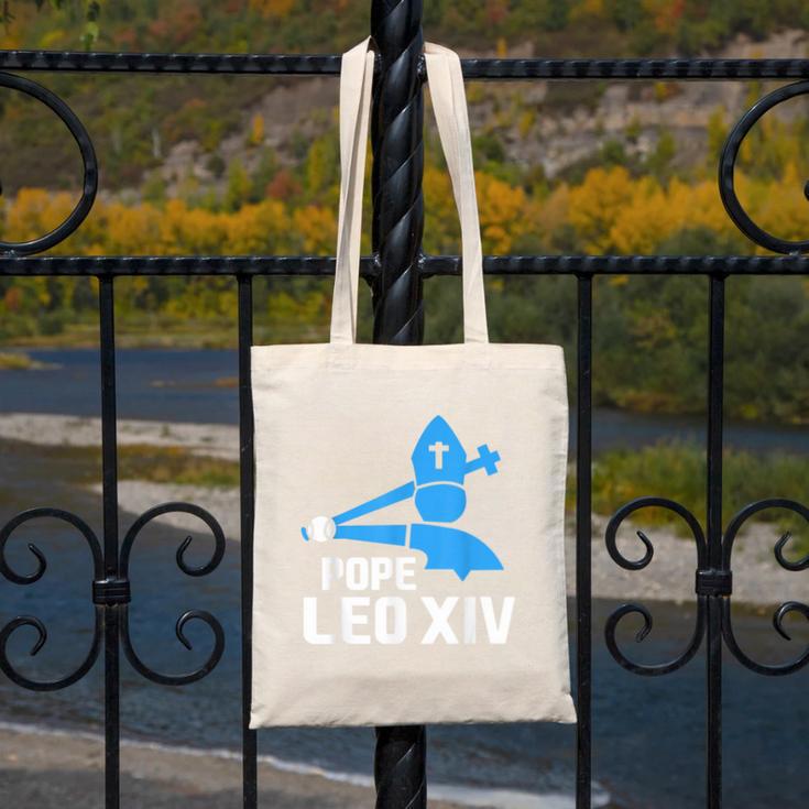 Da Pope Leo XIV Baseball Canvas Tote Bag Da Pope Leo XIV Baseball Canvas Tote Bag