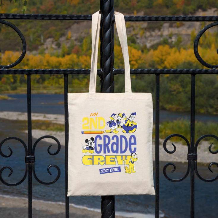 Disney My 2nd Grade Crew Stay Cool Back To School Friends Canvas Tote Bag Disney My 2nd Grade Crew Stay Cool Back To School Friends Canvas Tote Bag