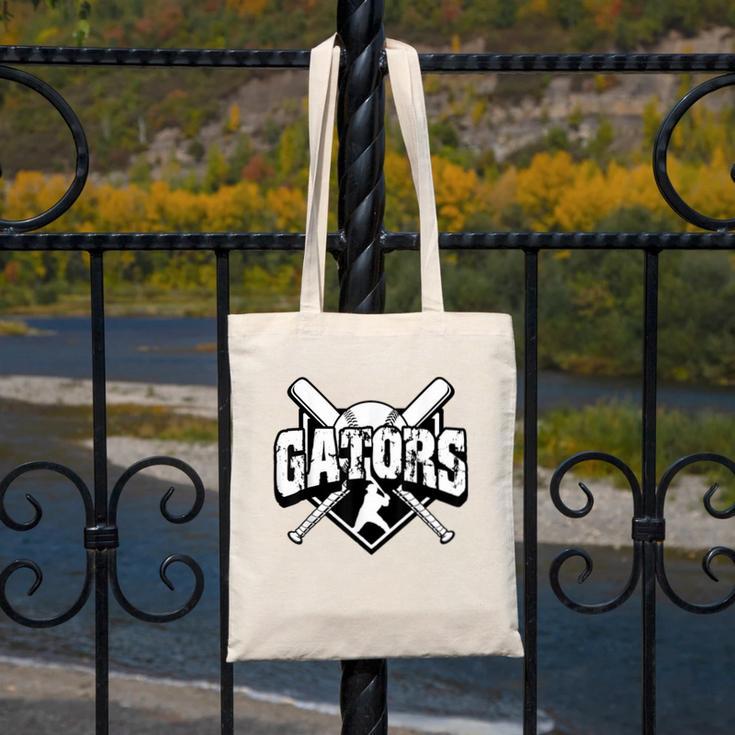 Gators Baseball Back To School Spirit Canvas Tote Bag