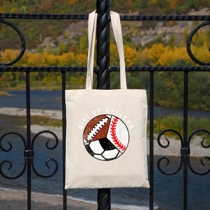Gigi Of Ballers Baseball Soccer Football Gigi Canvas Tote Bag Gigi Of Ballers Baseball Soccer Football Gigi Canvas Tote Bag