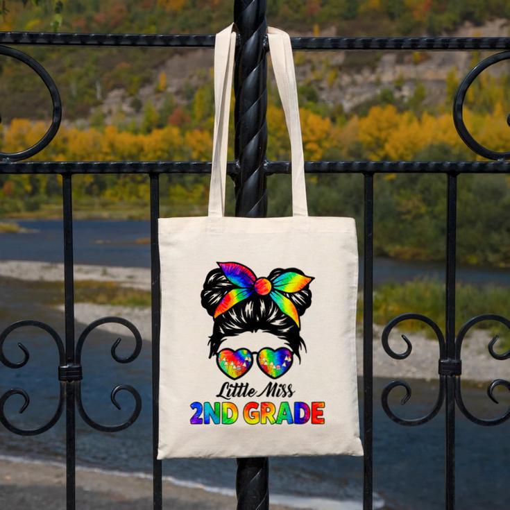 Girls Second Grade Back To School Cute Little Miss 2nd Grade Canvas Tote Bag Girls Second Grade Back To School Cute Little Miss 2nd Grade Canvas Tote Bag