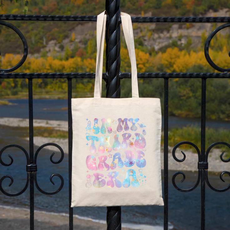 Groovy In My Third Grade Era Tie Dye Kids Boy Back To School Canvas Tote Bag Groovy In My Third Grade Era Tie Dye Kids Boy Back To School Canvas Tote Bag