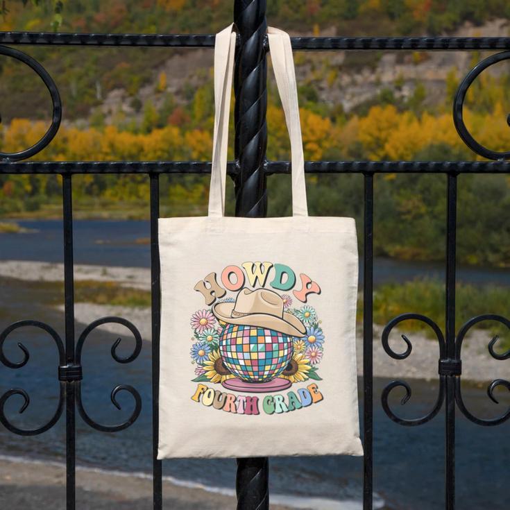Howdy Fourth Grade Cowgirl Western 4th Grade Back To School Canvas Tote Bag Howdy Fourth Grade Cowgirl Western 4th Grade Back To School Canvas Tote Bag