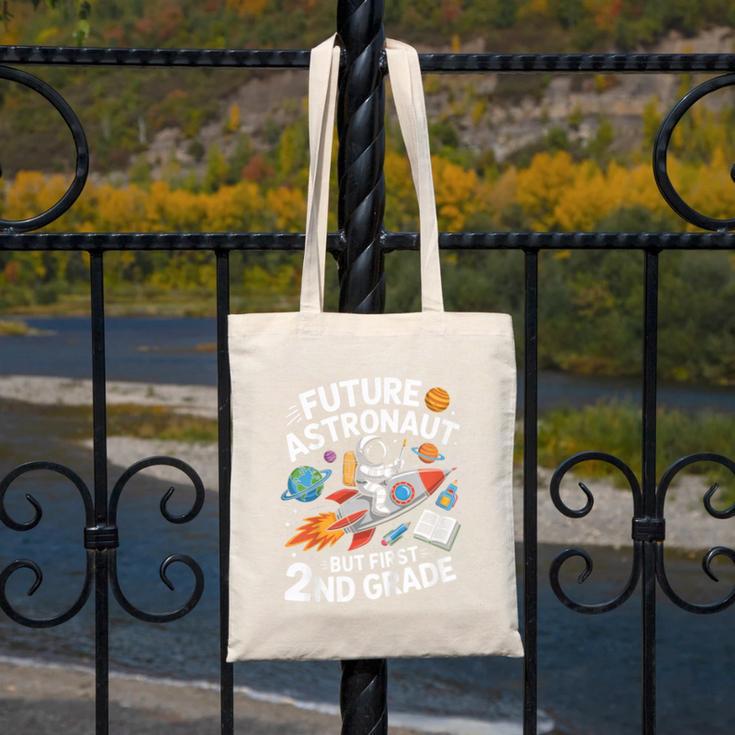 Kids Future Astronaut 2nd Grade Student Back To School Boys Kids Canvas Tote Bag Kids Future Astronaut 2nd Grade Student Back To School Boys Kids Canvas Tote Bag