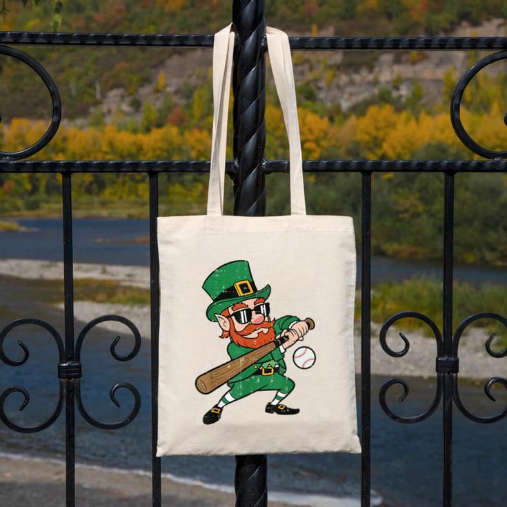 Leprechaun Baseball St Patricks Day Saint Pattys Men Boys Canvas Tote Bag Leprechaun Baseball St Patricks Day Saint Pattys Men Boys Canvas Tote Bag