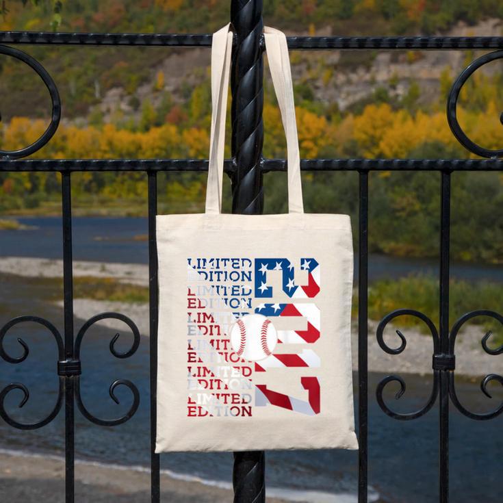 Limited Edition 2017 Baseball 9TH Birthday Canvas Tote Bag Limited Edition 2017 Baseball 9TH Birthday Canvas Tote Bag