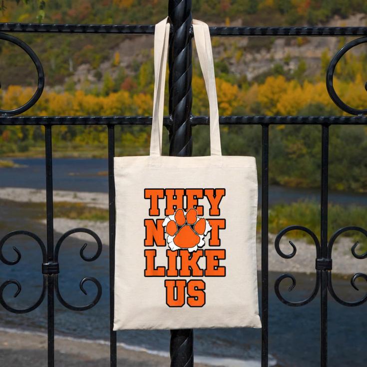 Not Like Tigers Back To School Spirit O Canvas Tote Bag
