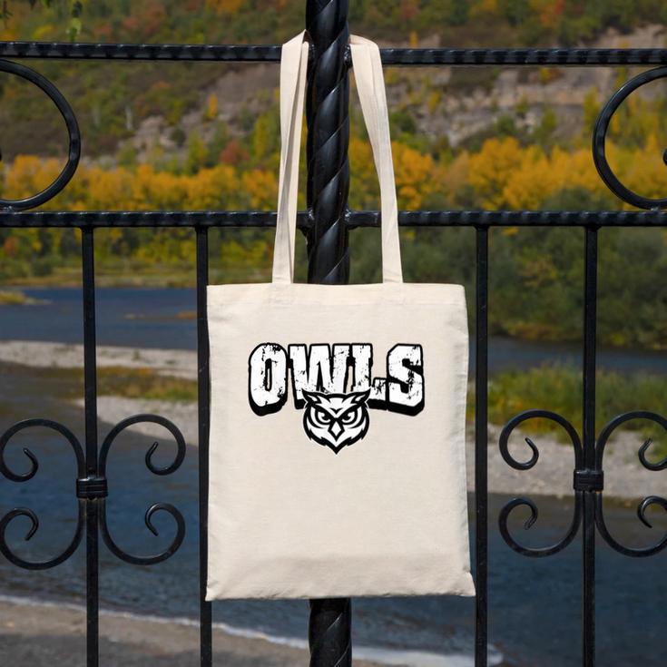 Owls Back To School Spirit Canvas Tote Bag Owls Back To School Spirit Canvas Tote Bag