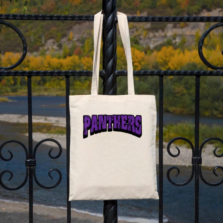 Panthers Back To School Spirit P Canvas Tote Bag Panthers Back To School Spirit P Canvas Tote Bag