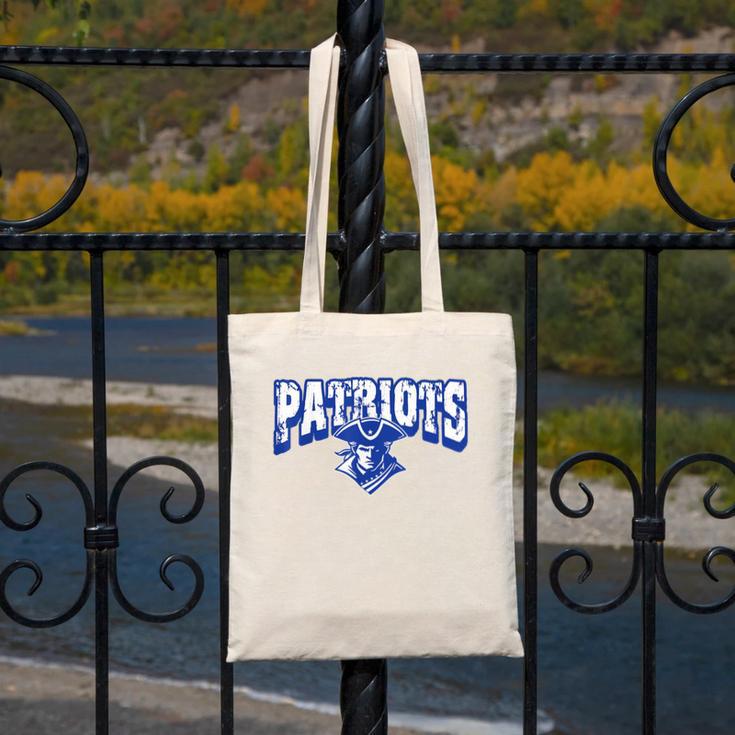Patriots Back To School Spirit B Canvas Tote Bag Patriots Back To School Spirit B Canvas Tote Bag