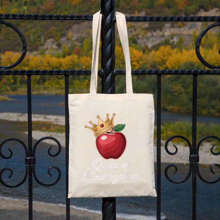 Queen Of Kindergarten Graduation Back To School Girl Canvas Tote Bag Queen Of Kindergarten Graduation Back To School Girl Canvas Tote Bag