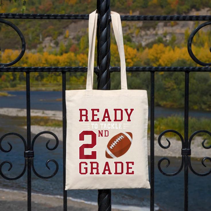 Ready To Tackle 2nd Grade Back To School First Day Of School Canvas Tote Bag