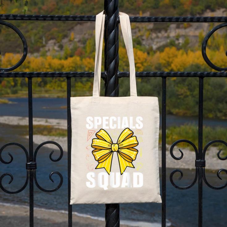 Specials Squad Tie Dye Back To School Women Appreciation Canvas Tote Bag Specials Squad Tie Dye Back To School Women Appreciation Canvas Tote Bag