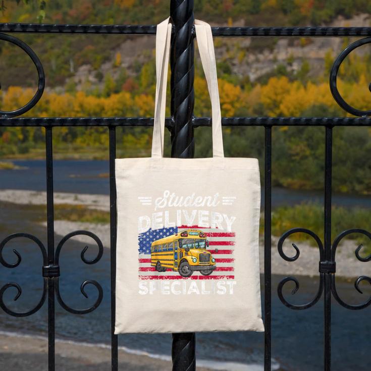 Students Delivery Specialist Back To School Bus Driver Canvas Tote Bag Students Delivery Specialist Back To School Bus Driver Canvas Tote Bag