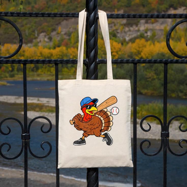 Turkey Baseball Thanksgiving Sports Humor Men Boy Kids Canvas Tote Bag Turkey Baseball Thanksgiving Sports Humor Men Boy Kids Canvas Tote Bag