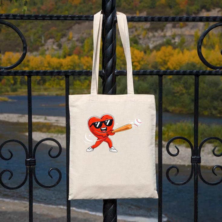 Valentine Baseball Heart Sport Valentines Day Men Boys Kids Canvas Tote Bag Valentine Baseball Heart Sport Valentines Day Men Boys Kids Canvas Tote Bag