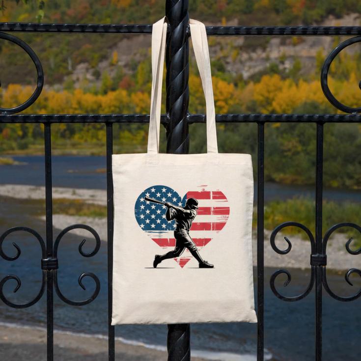 Valentines Baseball Batter Silhouette Heart Men Boys Kid Canvas Tote Bag Valentines Baseball Batter Silhouette Heart Men Boys Kid Canvas Tote Bag