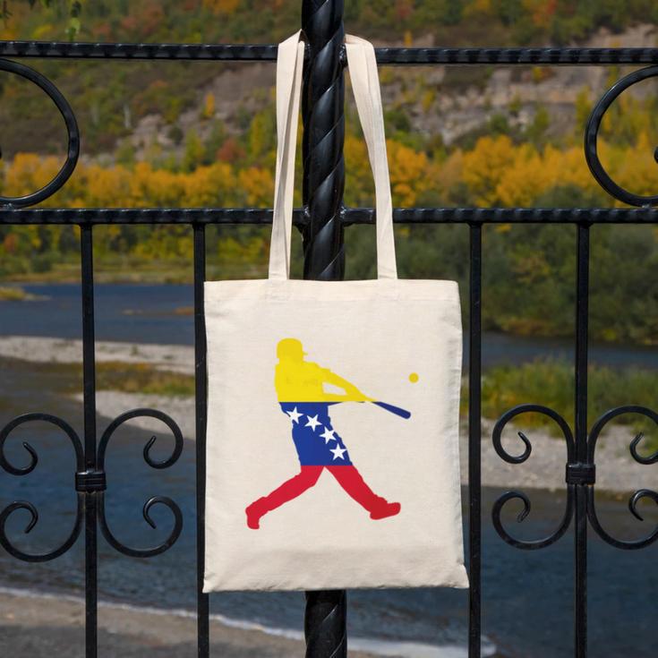 Venezuela Baseball Canvas Tote Bag