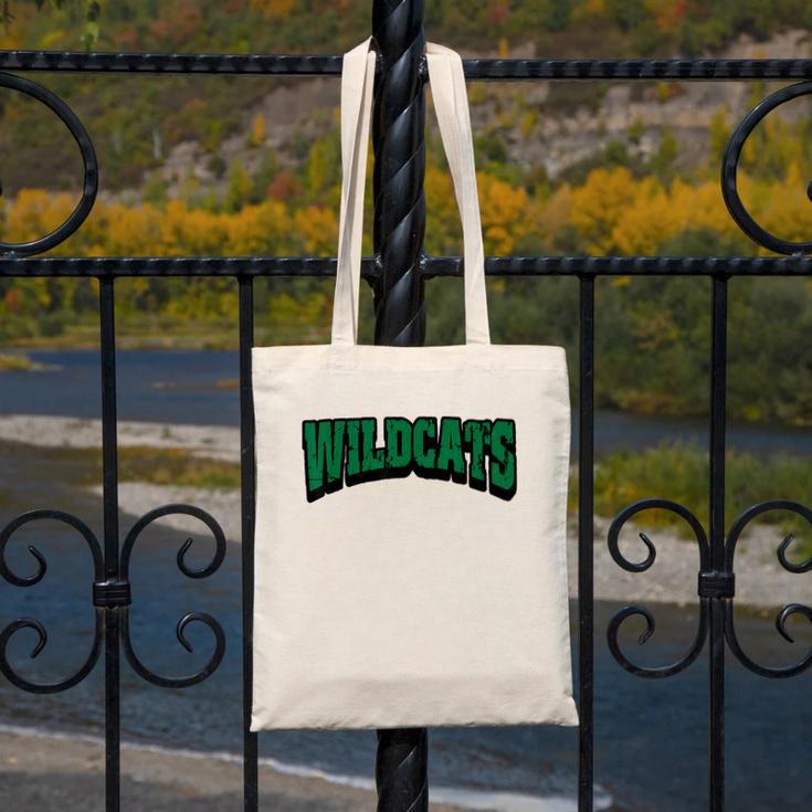 Wildcats Back To School Spirit G Canvas Tote Bag
