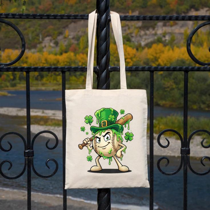 Women's St Patricks Day Baseball Leprechaun Shamrock Player Boys Kid Canvas Tote Bag Women's St Patricks Day Baseball Leprechaun Shamrock Player Boys Kid Canvas Tote Bag
