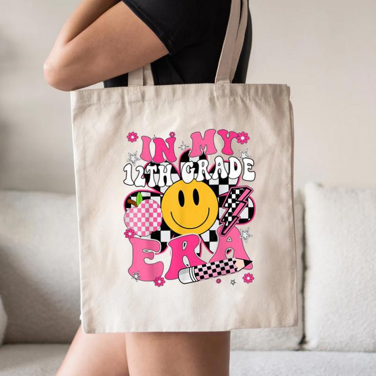 In My 12th Grade Era First Day Of School Back To School Girl Canvas Tote Bag In My 12th Grade Era First Day Of School Back To School Girl Canvas Tote Bag