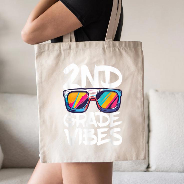 2nd Grade Vibes Shirt Back To School Second Grade Boy Girl Canvas Tote Bag 2nd Grade Vibes Shirt Back To School Second Grade Boy Girl Canvas Tote Bag
