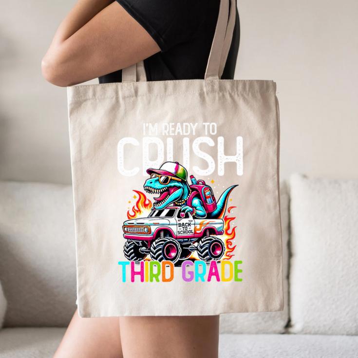 3rd Grade Back To School Kids Ready To Crush Third Grade Premium Tri-Blend Canvas Tote Bag 3rd Grade Back To School Kids Ready To Crush Third Grade Premium Tri-Blend Canvas Tote Bag